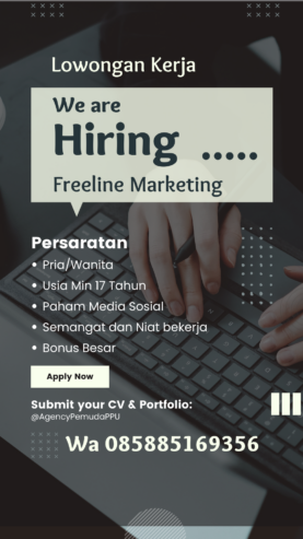 Lowongan Kerja Freelance Marketing