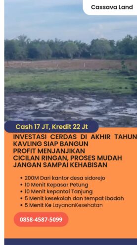 TANAH KAVLING MURAH