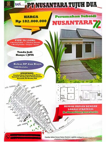 PERUMAHAN NUSANTARA 72